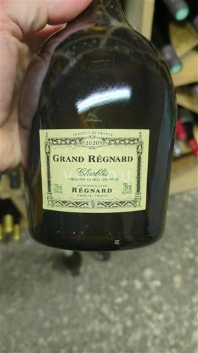 Borgogna Chablis Régnard Grand Régnard 2020