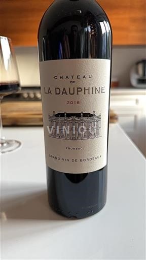 Bordeaux Fronsac Château de la Dauphine 2018