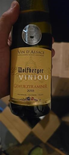 Alsace Wolfberger Gewurztraminer 2018
