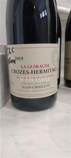 Vallée du Rhône Crozes-hermitage Alain Graillot La Guiraude 2019