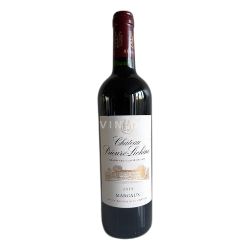 Bordeaux Margaux Château Prieuré-Lichine Grand Cru Classé 2015