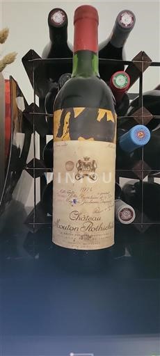 Bordeaux Pauillac Chateau Mouton Rothschild 1974