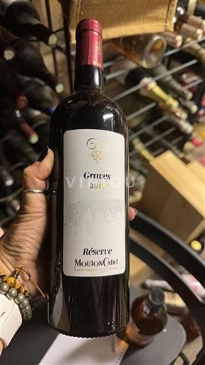 Bordéus Graves Baron Philippe de Rothschild Réserve Mouton Cadet 2019