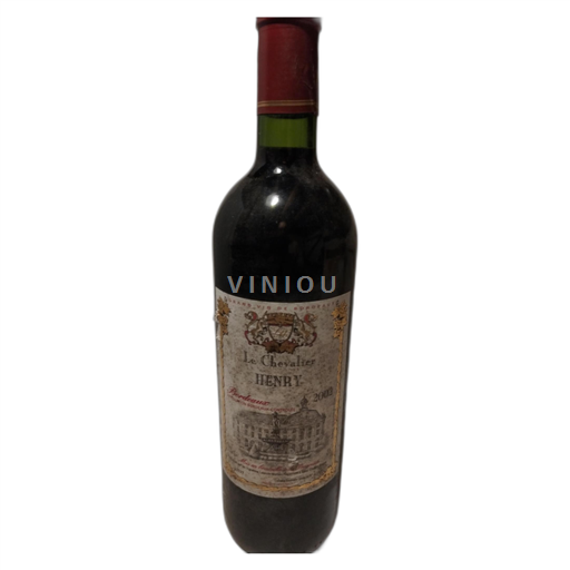 Bordeaux Le Chevalier Henry 2002