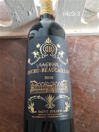 Bordeaux Saint-Julien Ducru-Beaucaillou La Croix 2016