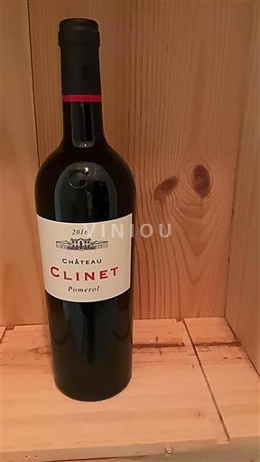 Bordeaux Pomerol Château Clinet 2016