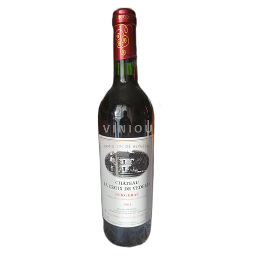 Vin Rouge sec Château La Croix De Vedelle 2001 France Sud-Ouest Bergerac