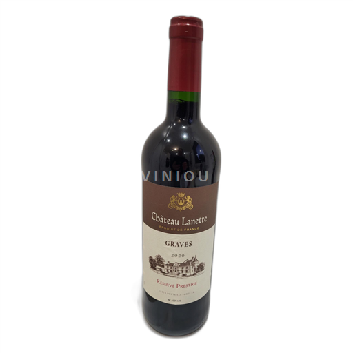 Bordeaux Graves Château Lanette Réserve Prestige 2020