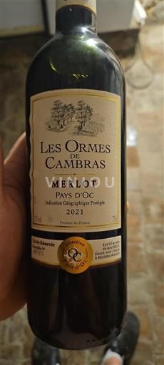 Languedoc-Roussillon Pays d'Oc Les Ormes de Cambra 2021