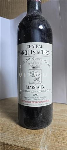 Bordeaux Margaux Chateau Marquis de Terme 2000