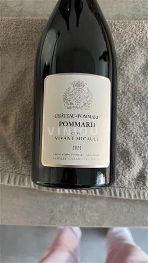 Bourgogne Pommard Château de Pommard Vivant Micault 2022
