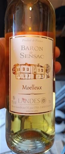 Aquitanien und Charente Landes Baron de Sensac Moelleux Ohne Jahrgang