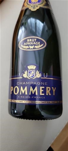 Champagne Pommery Brut apanage Icke årgångsbetecknad