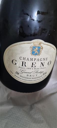 Champagne Greno Grand Prestige Icke årgångsbetecknad
