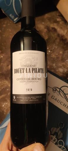 Bordeaux Côtes-de-bourg Château Bouet La Pilote 2020
