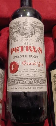 Bordeaux Pomerol Petrus 1980