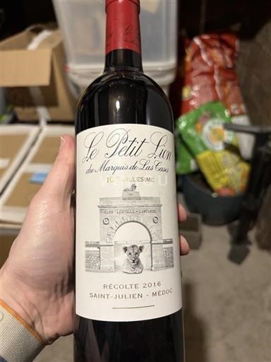 Bordeaux Saint-Julien Le Petit Lion du Marquis de Las Cases 2016