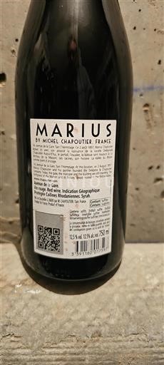 Alperna och Rhône-länderna Rhodendalarna Michel Chapoutier Marius 2023