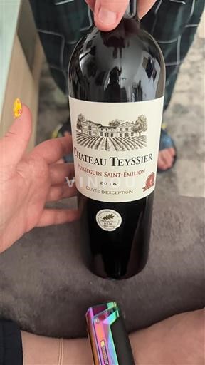 Bordeaux Puisseguin-saint-émilion Chateau Teyssier d'Exception 2016