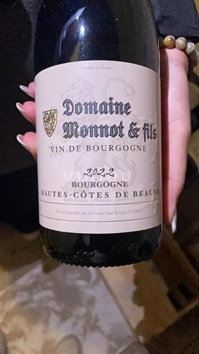 Bourgogne Hautes Côtes de Beaune Domaine Monnot & fils 2022