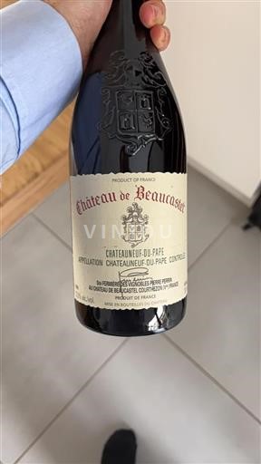 Rhônen laakso Châteauneuf-du-Pape Château de Beaucastel 2001