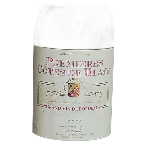 Bordeaux Niet gespecificeerd Côtes de Blaye 1 2003