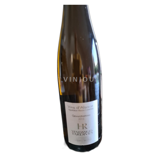 Alsace Gewurztraminer Lionel Reyser Vendanges tardives gewurtz 2015
