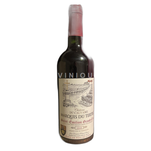Bordeaux Saint-Émilion Grand Cru Château du Calvaire Marquis du Tertre 2020