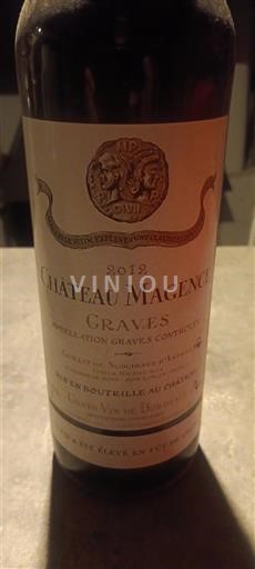 Bordeaux Graves Chateau Magence 2012