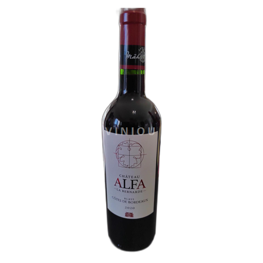 Bordeaux Blaye-Côtes-de-Bordeaux Château Alfa La Bernarde 2020