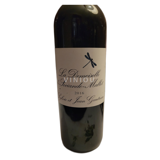 Burdeos Haut-Médoc Sociando-Mallet La Demoiselle de 2016