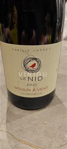 Beaujolais Moulin-à-vent Famille Lardet Le Nid 2021