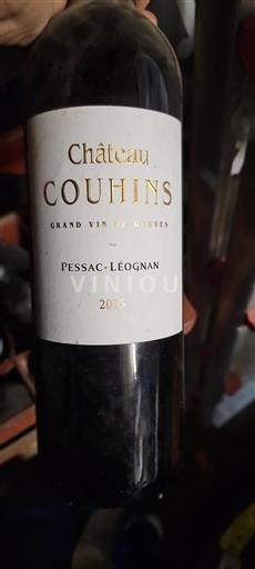 Bordéus Pessac-Léognan Château Couhins 2015