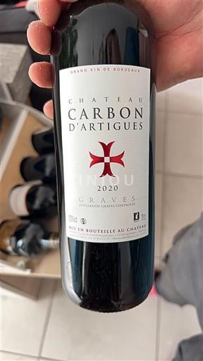 Burdeos Graves Chateau Carbon d'Artigues 2020