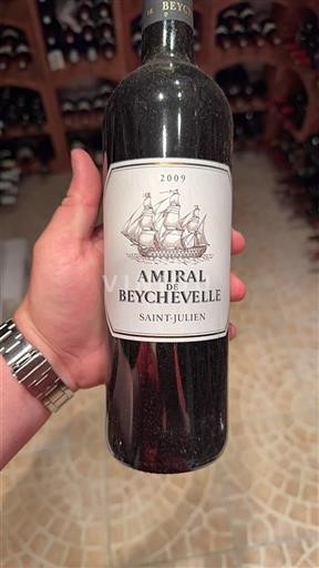 Bordeaux Saint-Julien Château Beychevelle Amiral de Beychevelle 2009
