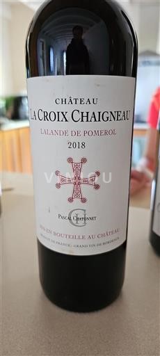 Bordeaux Lalande-de-Pomerol Château La Croix Chaigneau 2018
