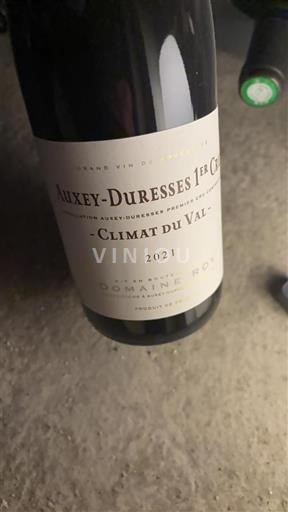 Bourgogne Auxey-Duresses Domaine Roy Climat du Val 2021