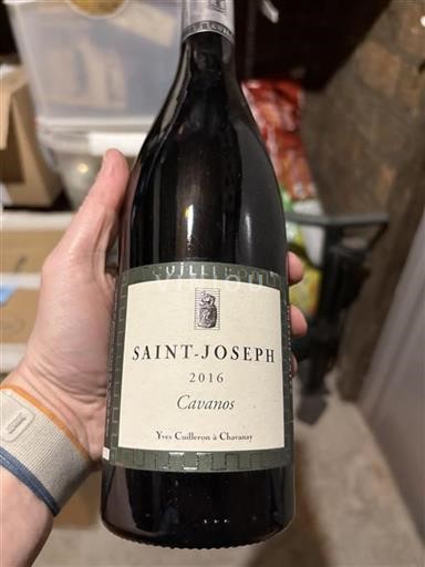 Valle del Rodano Saint-Joseph Yves Cuilleron Cavanos 2016