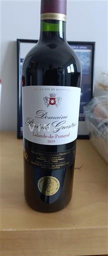 Bordeaux Lalande-de-Pomerol Domaine Pont de Guestres 2019