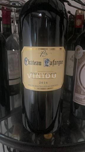 Bordeaux Pessac-Léognan Château Lafargue 2016