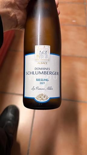Alzacija Domaine Schlumberger Les Princes Abbés 2021