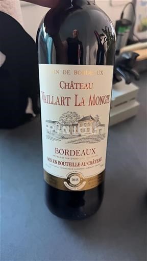 Bordeaux Château Vaillart La Mongie 2015