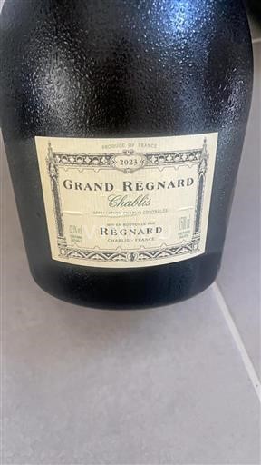 Burgundy Chablis Régnard Grand Régnard 2023