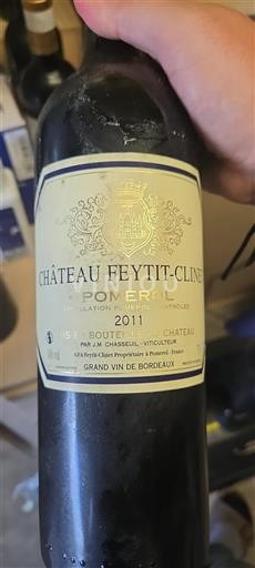 Bordeaux Pomerol Château Feytit-Clinet 2011