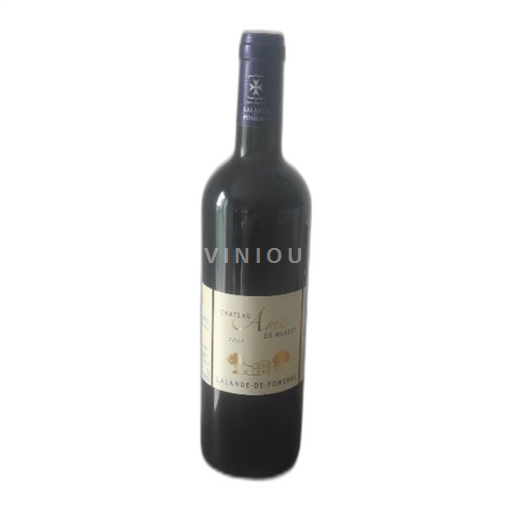 Bordeaux Lalande-de-pomerol Château Ame de Musset 2011