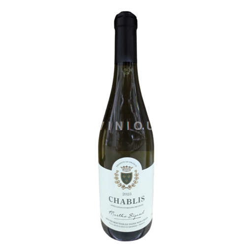Bourgogne Chablis Marthe Sigaud 2023