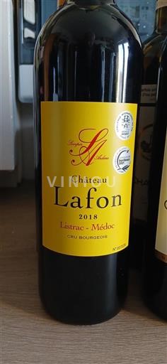 Bordeaux Listrac-Médoc Château Lafon 2018