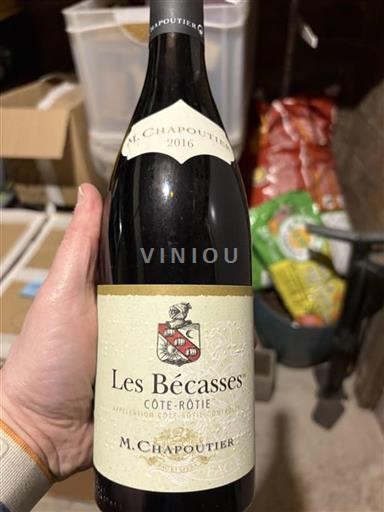 Rhône Valley Côte-Rôtie M. Chapoutier Les Bécasses 2016