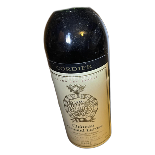 Bordeaux Saint-Julien Château Gruaud Larose Grand Cru 1986