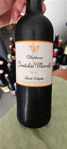 Bordeaux Saint-Estèphe Château Coutelin-Merville 2009